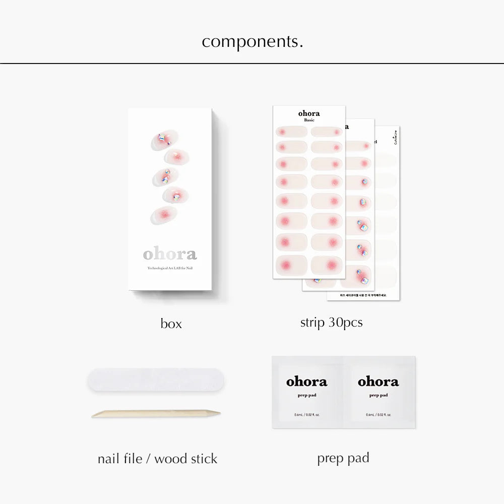 Semi-Cured Gel Nail [#N Freckles]