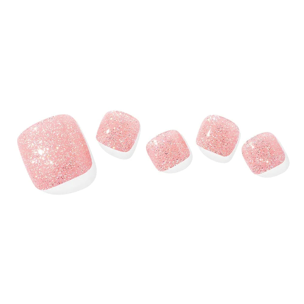 Semi-Cured Gel Pedi [#P Pink Salt]