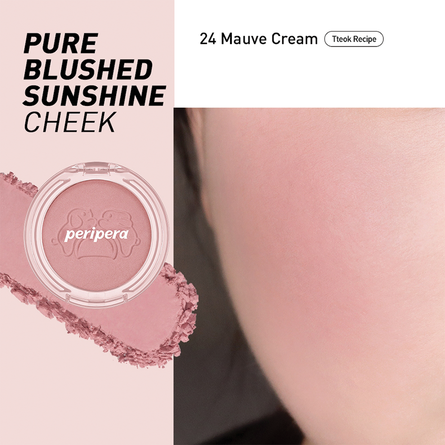 Pure Blushed Sunshine Cheek [#24 Mauve Cream]