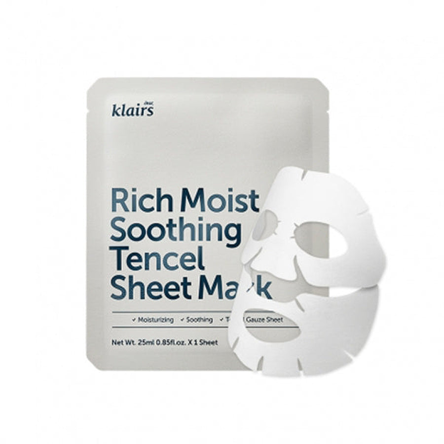 Rich Moist Soothing Tencel Sheet Mask Set [5 Masks]