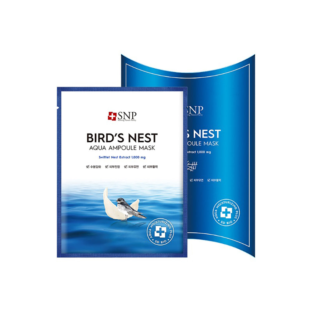 Bird's Nest Aqua Ampoule Mask Set [10 Masks]