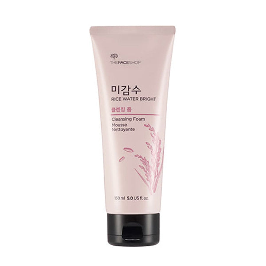 THE FACE SHOP Rice Water Bright Cleansing Foam - Hikoco - Korean Beauty, Skincare, Makeup, Products in New Zealand